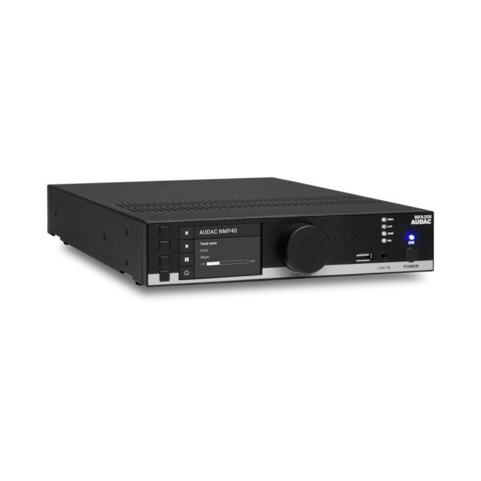 Audac MFA208 - All-in-one audio sistem 2x40W / 80W 70/100V sa SourceCon modulom