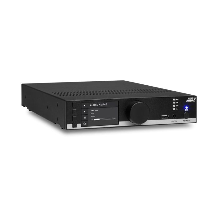 Audac MFA216 - All-in-one audio sistem 2x80W / 160W 70/100V sa SourceCon modulom