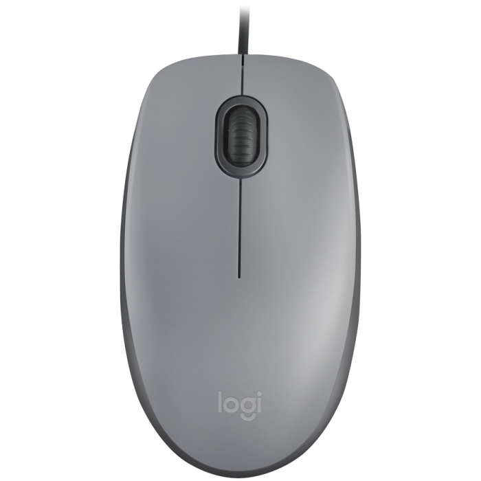 Miš žični Logitech M110 sivi 910-006760