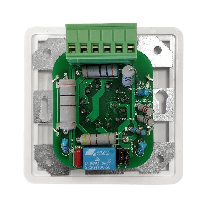 Audac VC3022/W - Zidni regulator jačine zvuka 100V 20W 80×80mm, beli
