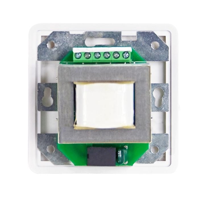 Audac VC3102/W - 100V zidni regulator jačine zvuka 100W 80×80mm, beli
