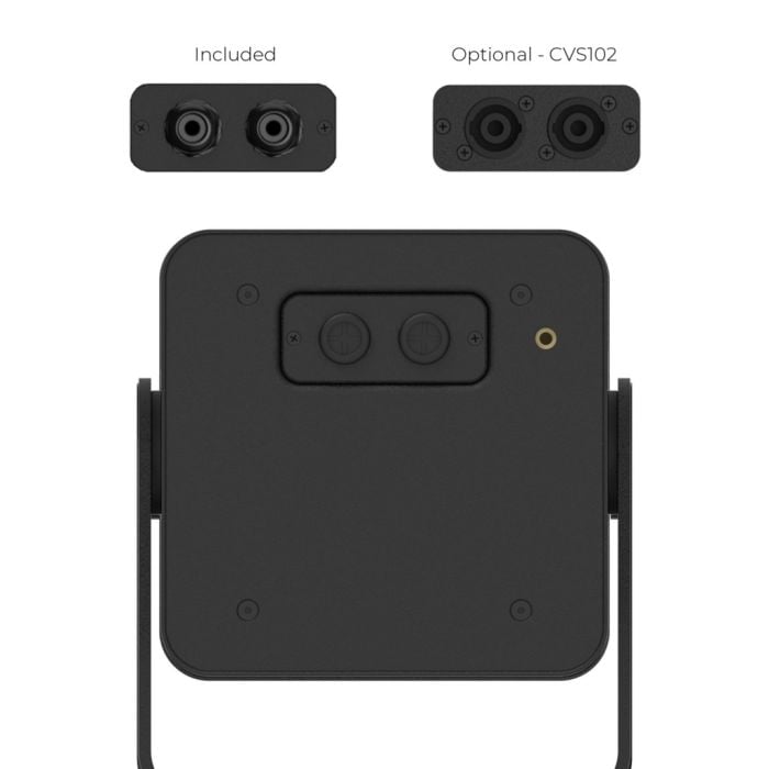 Audac VIRO5/B - Kompaktni 2-Way koaksijalni zvučnik IP55 60W - crni