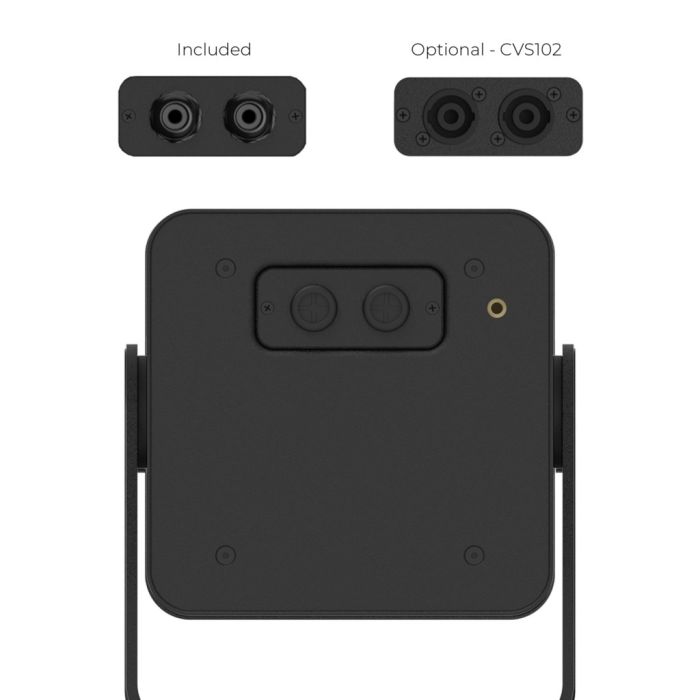 Audac VIRO5/W - Kompaktni 2-Way koaksijalni zvučnik IP55 60W - beli