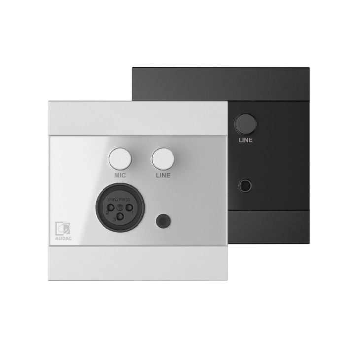 Audac WP210US - Zidni audio panel US (mikrofon i linijski ulaz)