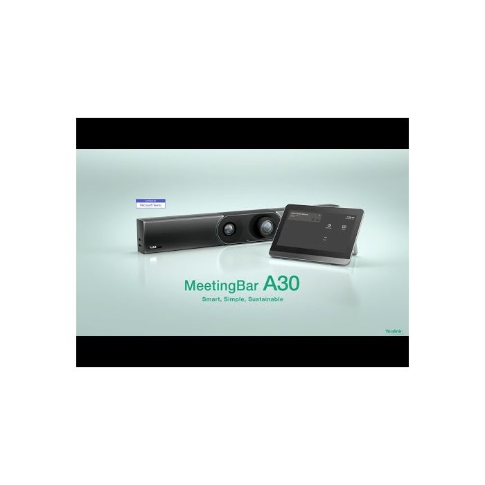 Yealink MeetingBar A30 - Smart, Simple, Sustainable Video Solutions