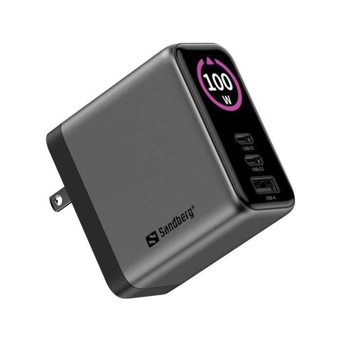 SANDBERG-TRAVEL-CHARGER-PD100W