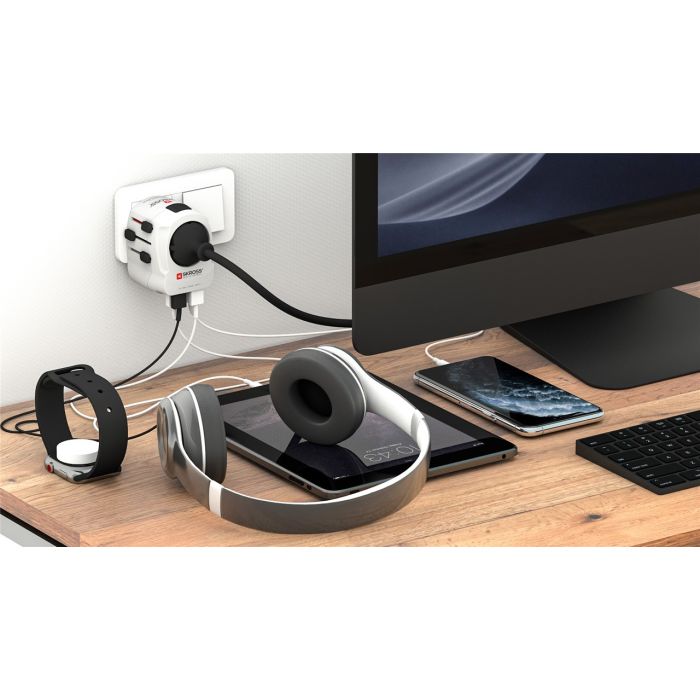 Putni adapter Skross Pro Light USB (4x USB-A)