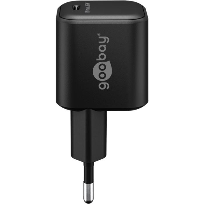 Punjač USB C PD GaN 65W Goobay (crni)