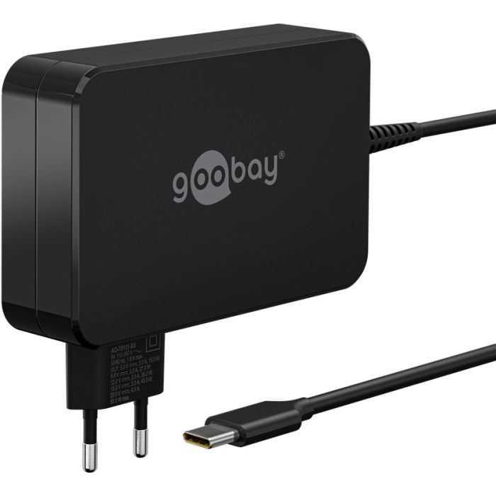 Goobay punjač USB-C 90W (crni)