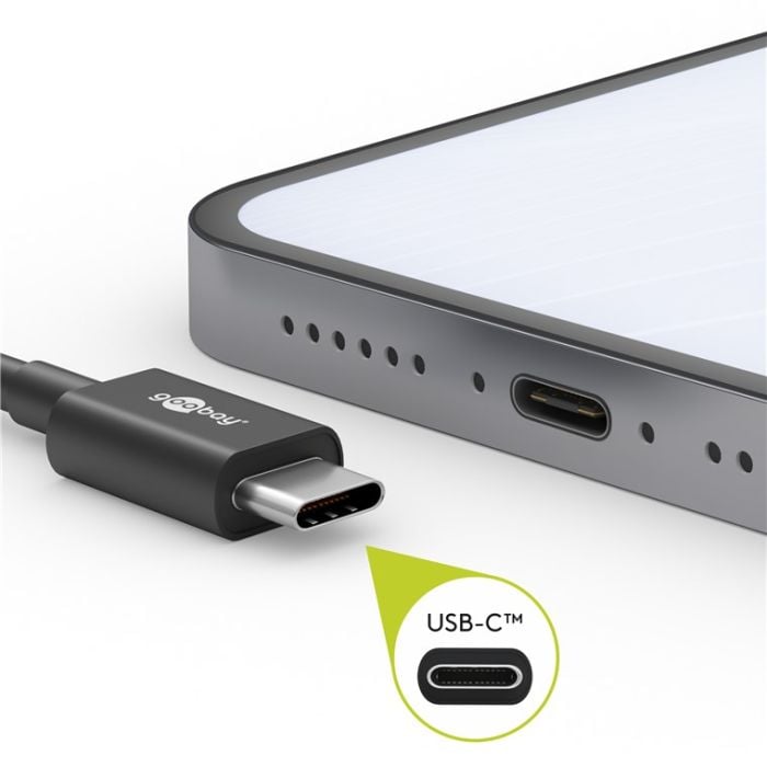 Goobay USB-A m - USB-C m kabl (0.1m)