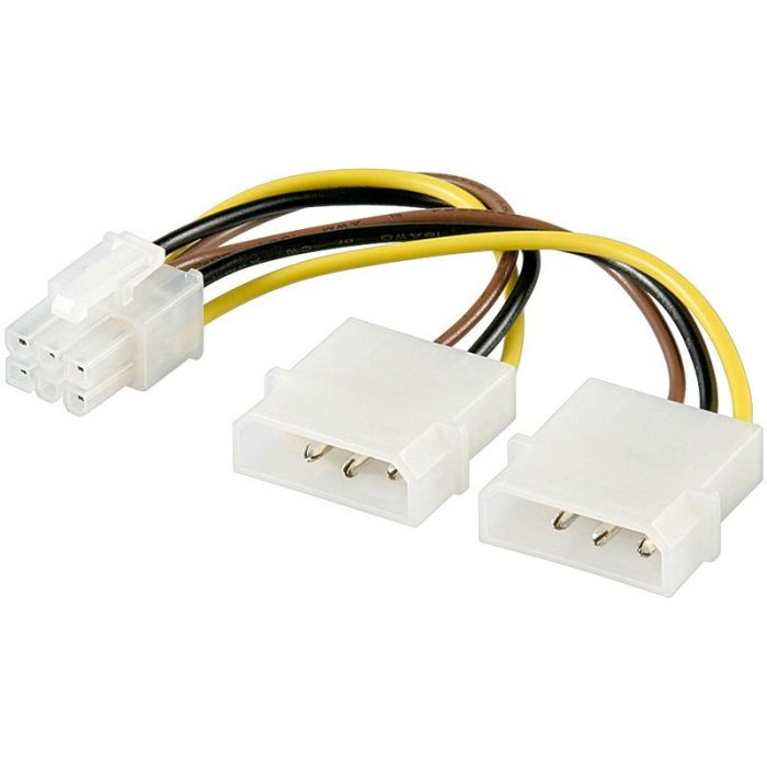 Adapter 2x Molex - 6pin PCI Express 51360