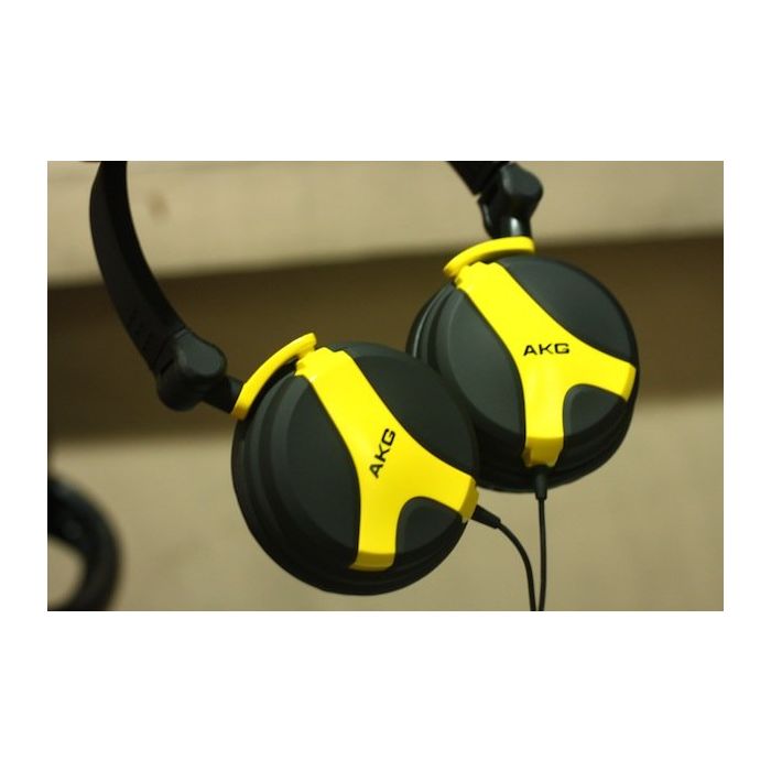 AKG slušalice K518LE (žuta)