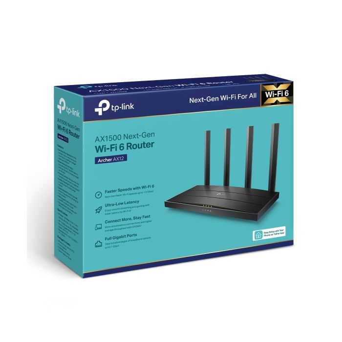 TP-Link ARCHER AX12 Wifi 6 ruter