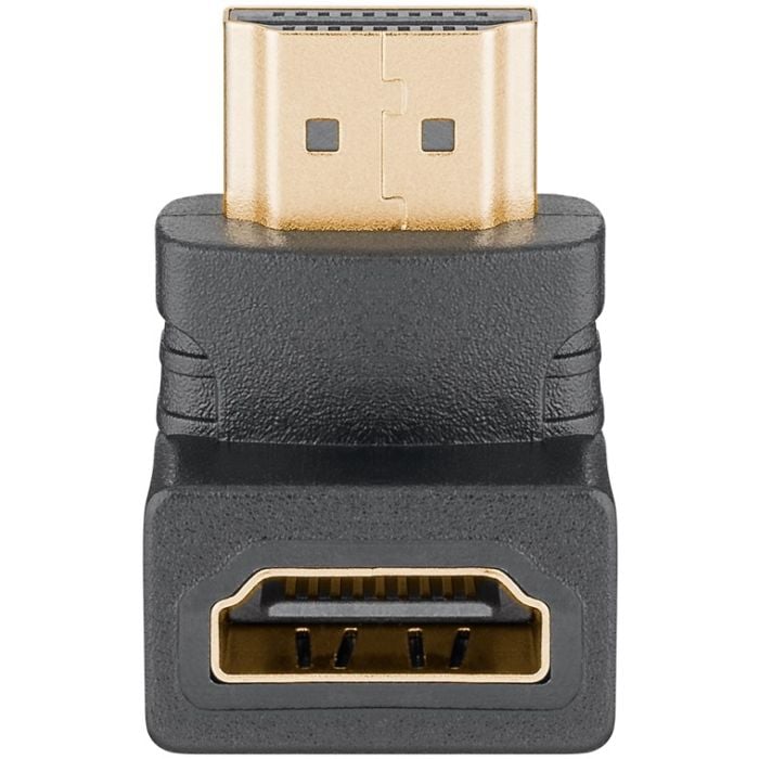 Adapter HDMI F-HDMI M 270° L 8K