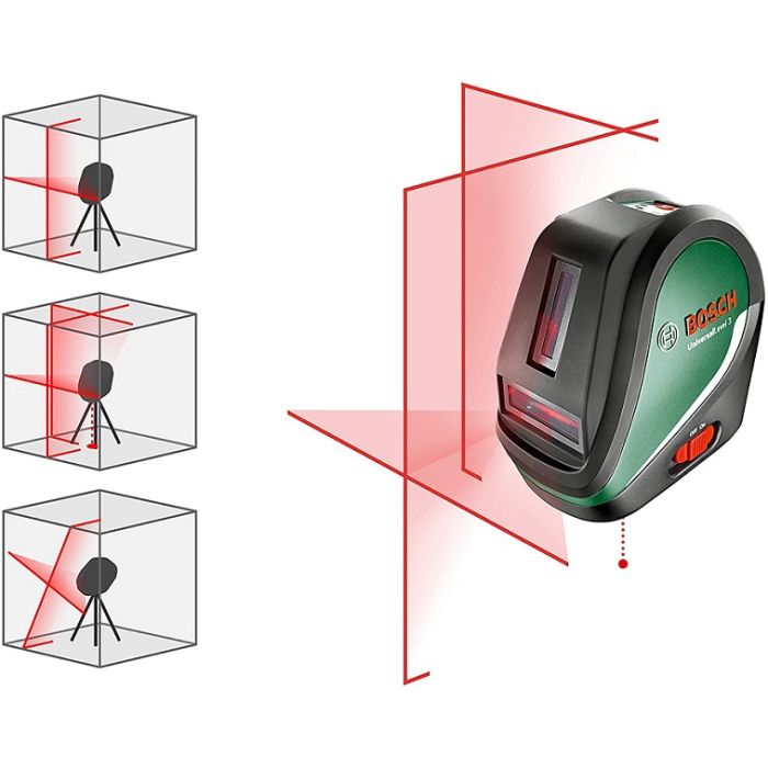 Bosch UniversalLevel 3 laser za ukrštene linije set sa stativom