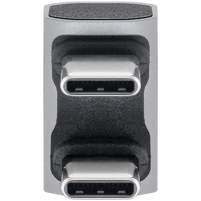 Goobay adapter USB-C 4.0 m-m pod uglom 180°
