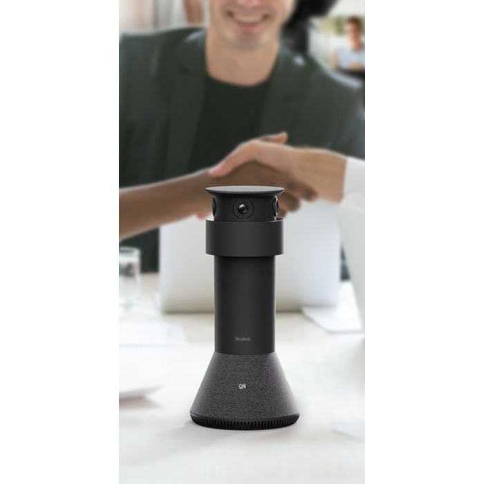 Yealink MTower - AI inteligentna kamera sa tri 4K sočiva i 360° preuzimanjem zvuka za Microsoft Teams Rooms