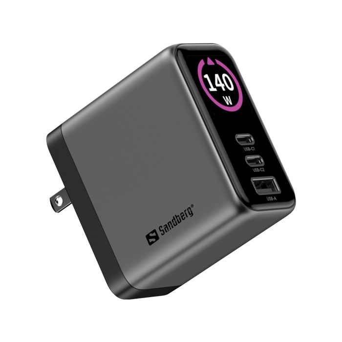 SANDBERG-TRAVEL-CHARGER-PD140W