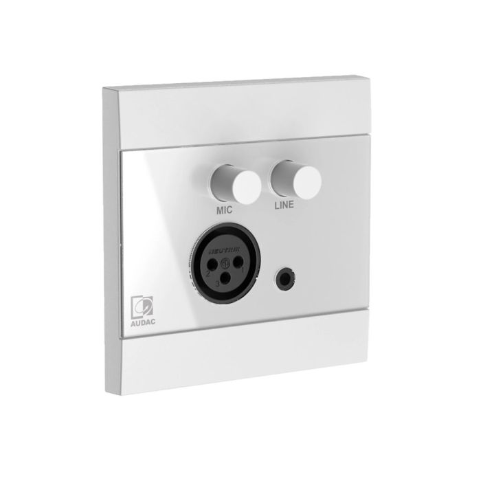 Audac WP210 - Zidni audio panel (mikrofon i linijski ulaz)