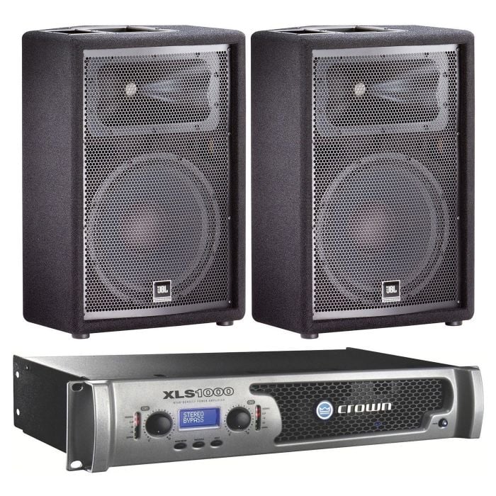 Komplet ozvučenje pojačalo CROWN XLS1000 + 2 x JBL JRX212 zvučnika