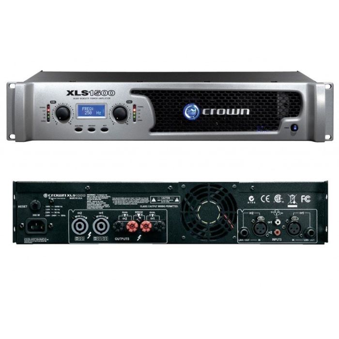 Komplet ozvučenje pojačalo CROWN XLS1500 + 4 x JBL JRX215 zvučnika