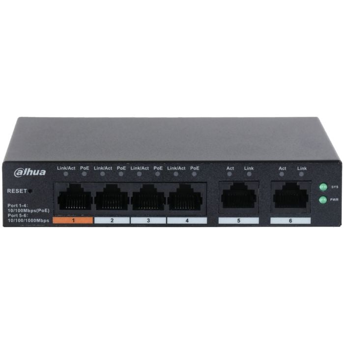 Dahua CS4006-4ET-60 4-portni PoE switch