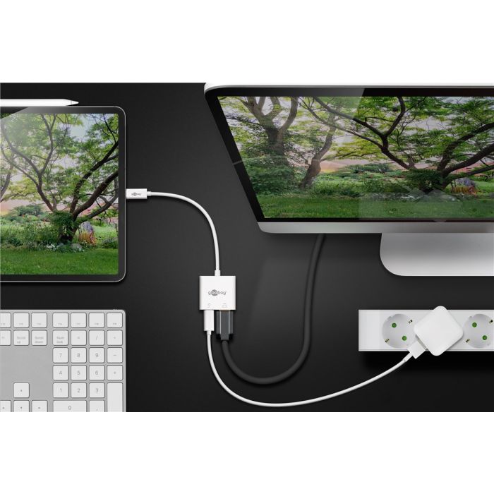 USB-C multiport adapter PD i HDMI Goobay