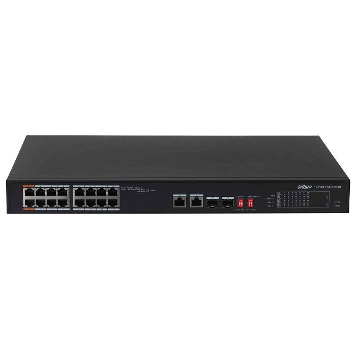 Dahua PFS3218-16ET-135 16-portni PoE switch + 2x SFP