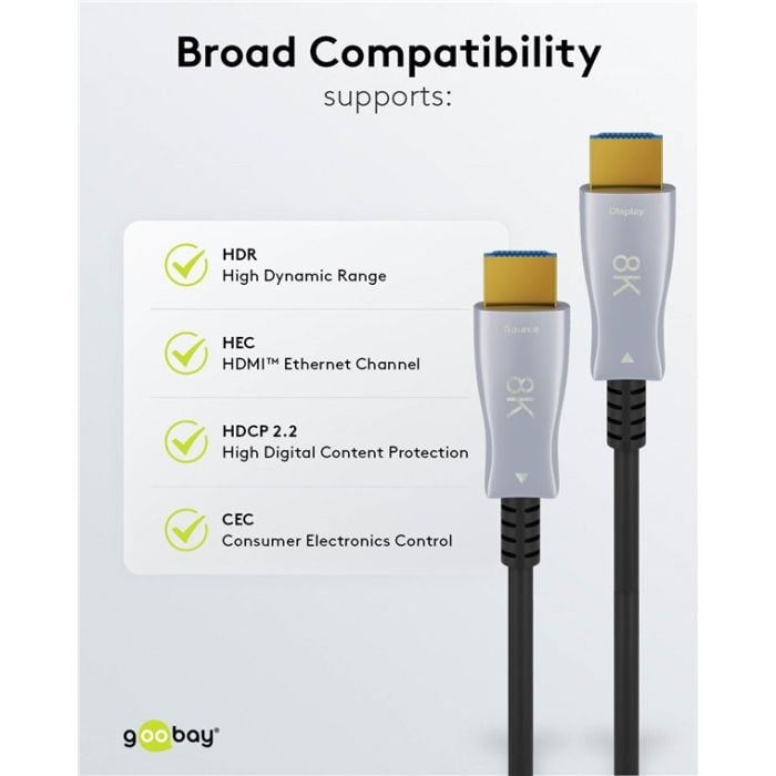 HDMI 2.1 optički kabl AOC (više dužina)