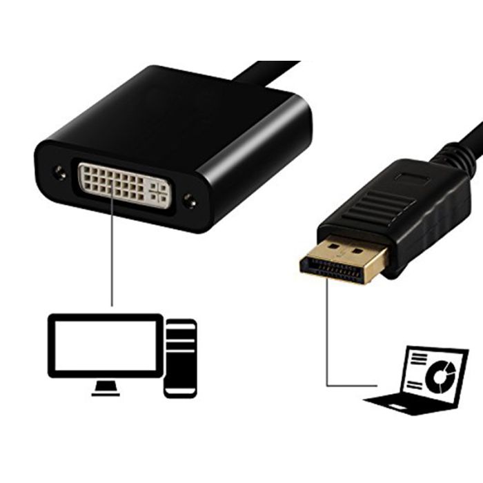 Adapter sa DisplayPort na DVI DDV-40