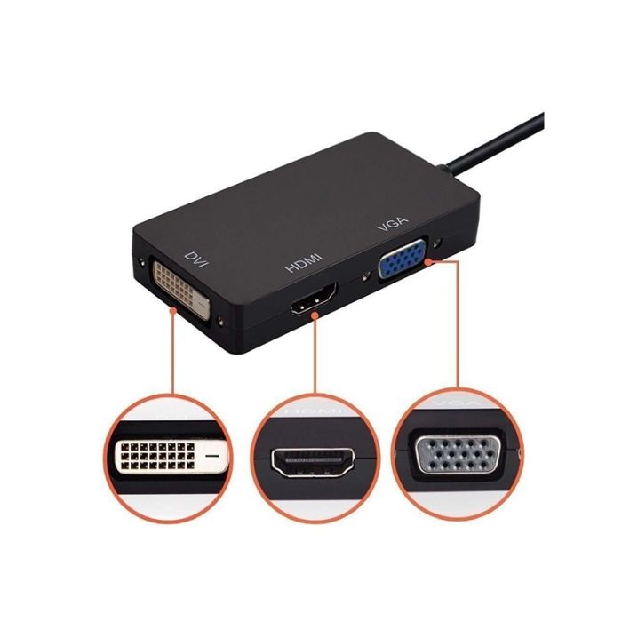 DisplayPort na HDMI+VGA+DVI adapter DHV-59