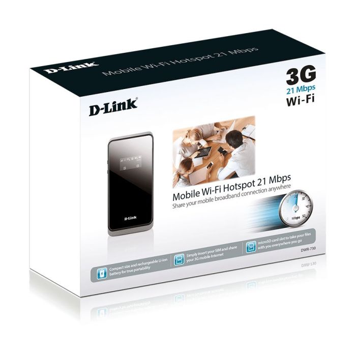 D-Link 3G HSPA+ prenosivi ruter DWR-730/E