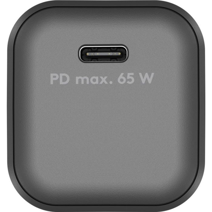 Punjač USB C PD GaN 65W Goobay (crni)