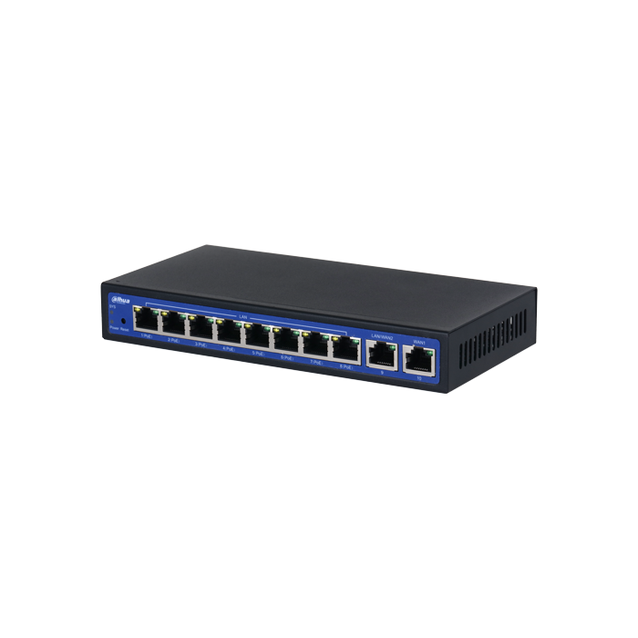 Dahua kontroler za wireless access pointe sa 8-portnim PoE svičom EAC10-P
