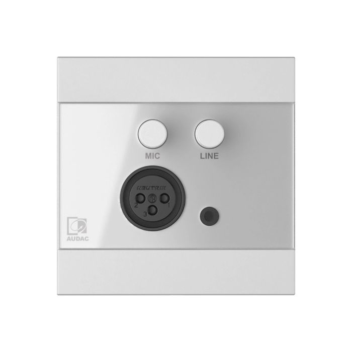 Audac WP205 - Zidni audio panel (mikrofon i linijski ulaz)