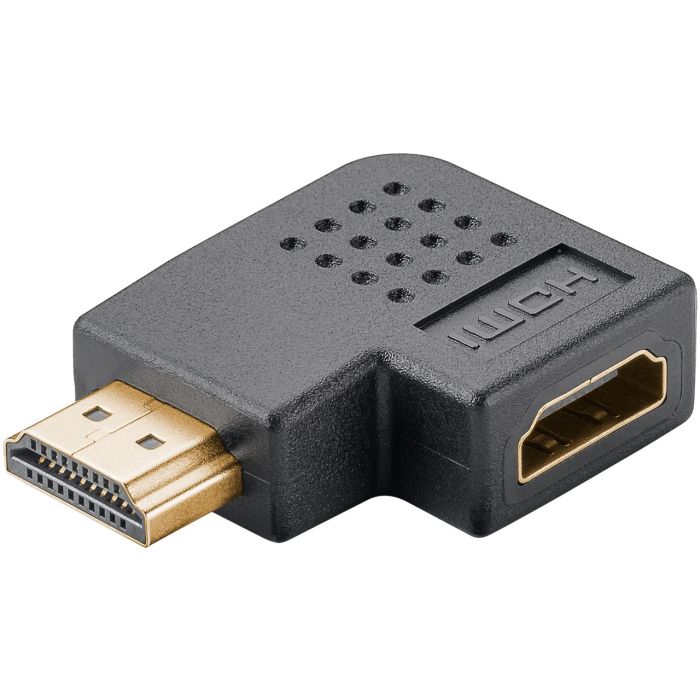 Adapter HDMI F-HDMI M 270° Flat 8K
