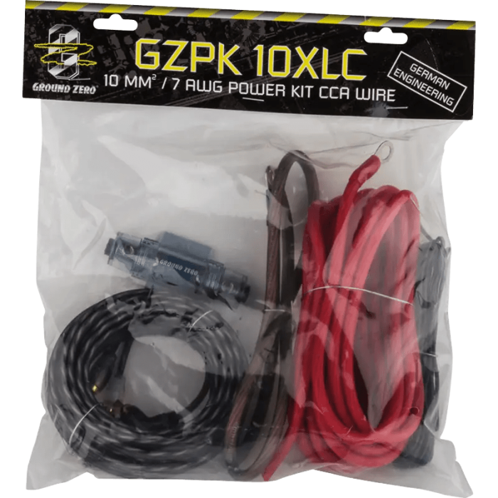 Ground Zero GZPK 10-XLC set kablova za auto pojačalo