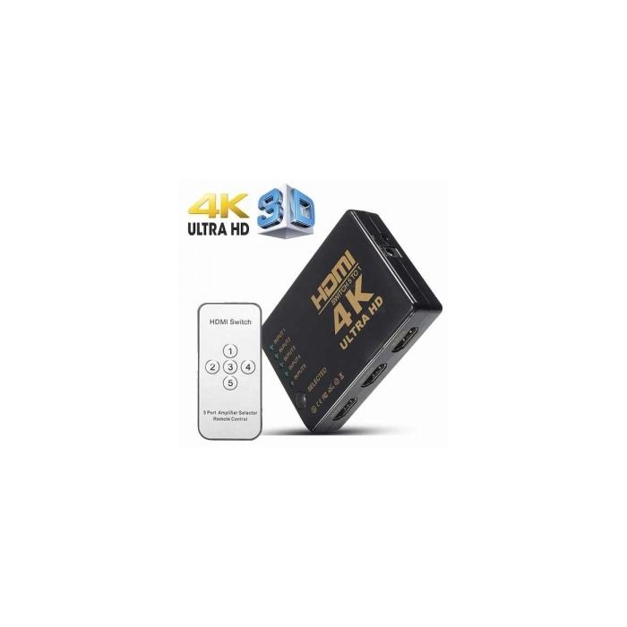 HDMI switch 3u1 Velteh HDS-005 4K