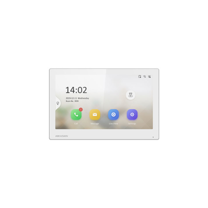 Wi-Fi unutrašnja jedinica za IP video interfon DS-KH6350-WTE1-W HikVision 