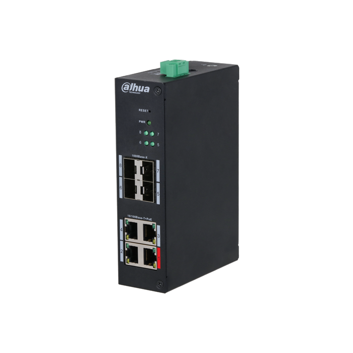Dahua HS4408-4ET-96 4-portni PoE switch + 4x SFP porta