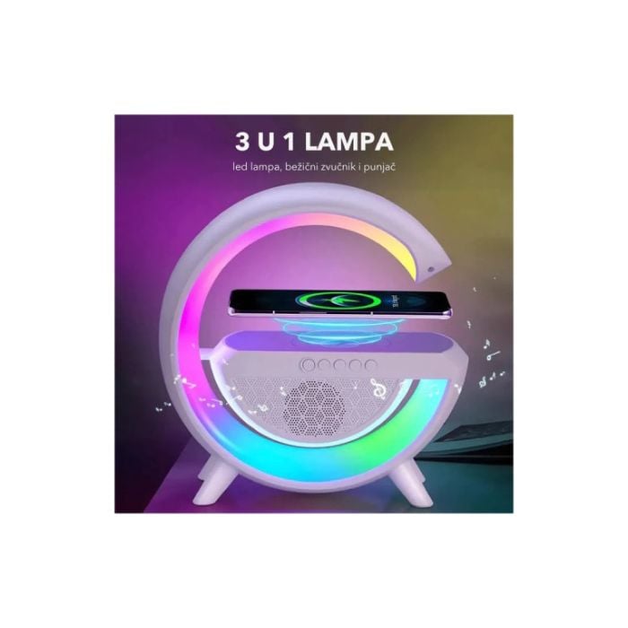 Marvo SG302 RGB Bluetooth 3u1 zvučnik + punjač + lampa