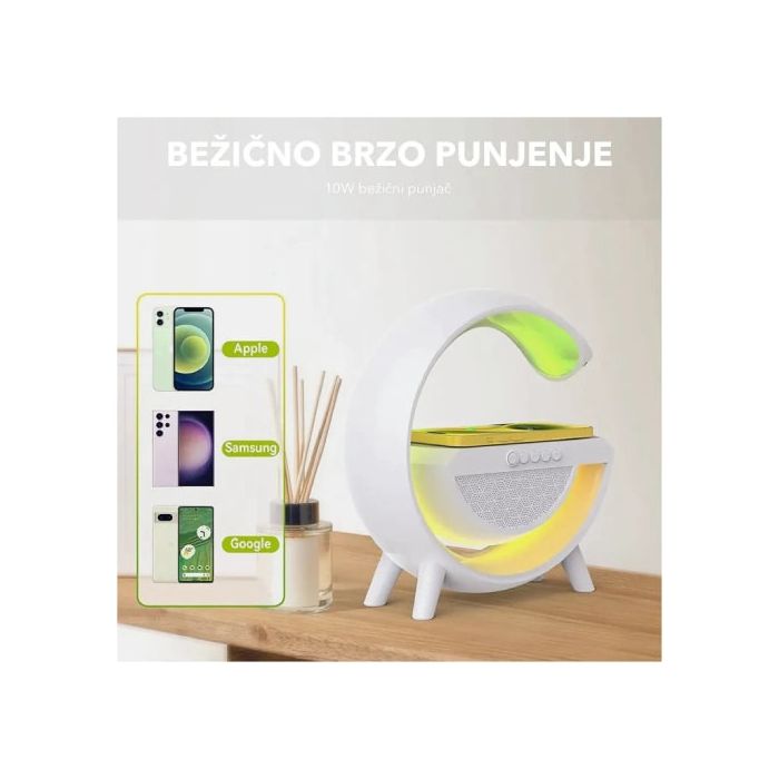 Marvo SG302 RGB Bluetooth 3u1 zvučnik + punjač + lampa