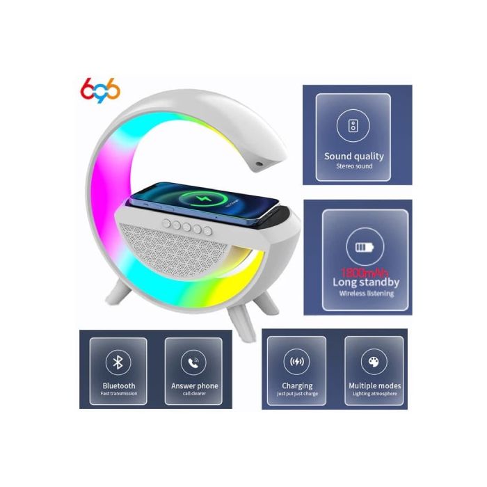 Marvo SG302 RGB Bluetooth 3u1 zvučnik + punjač + lampa
