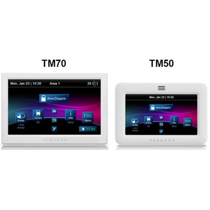 Touchscreen tastatura za alarm TM70 Paradox