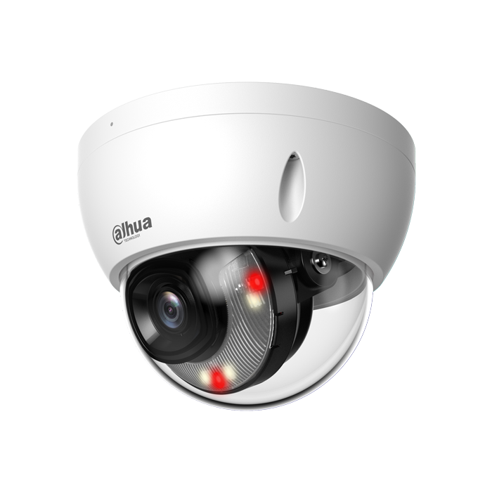 Dahua IPC-HDBW2849E-S-IL-0280B AI IP 8MP anti-vandal dome kamera sa hibridnim iluminatorima