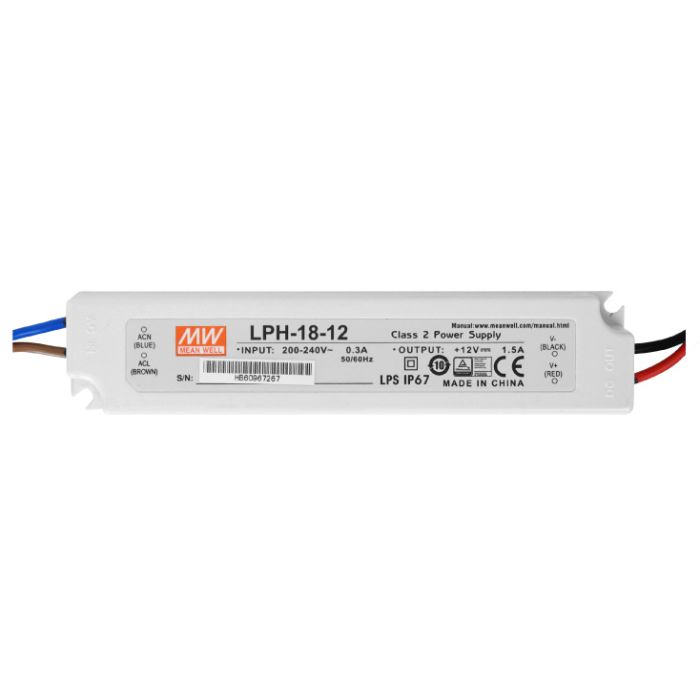 Ispravljač za LED trake 12V 18W LPH-18-12