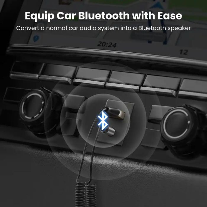 Bluetooth AUX adapter za auto CM309 UGREEN