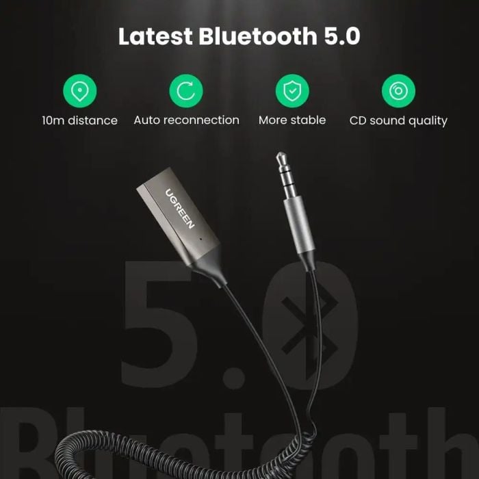 Bluetooth AUX adapter za auto CM309 UGREEN