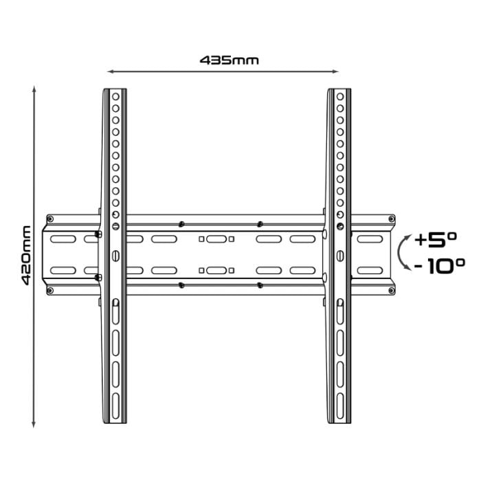 Unitronic zidni TV nosač UWM-2355/TILT 23''-55''