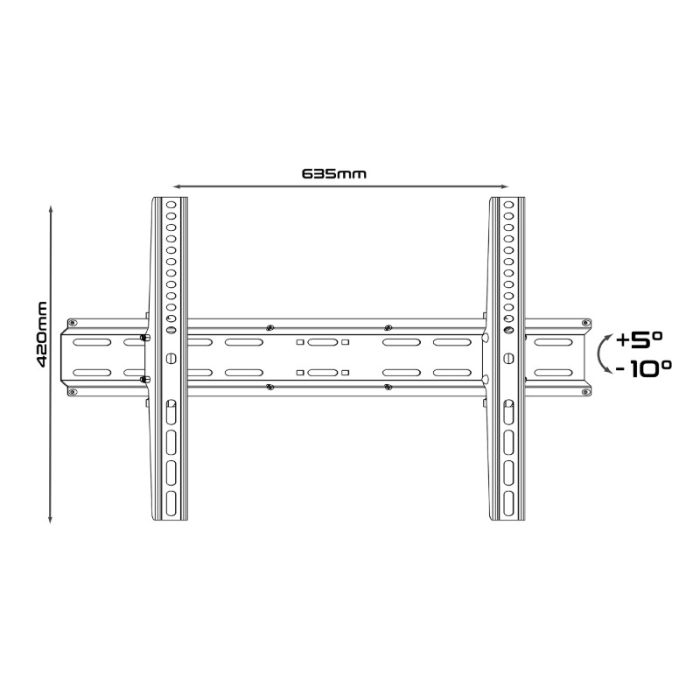 Unitronic zidni TV nosač UWM-3280/TILT 32"-80"